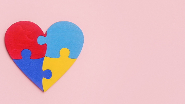 Puzzle heart