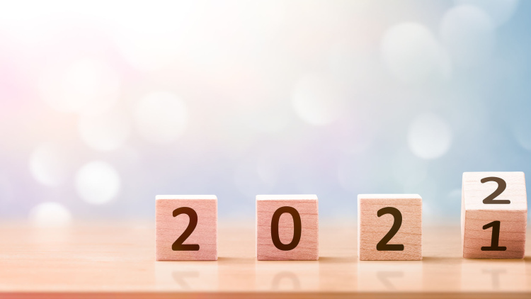 2021 blocks being turned to 2022