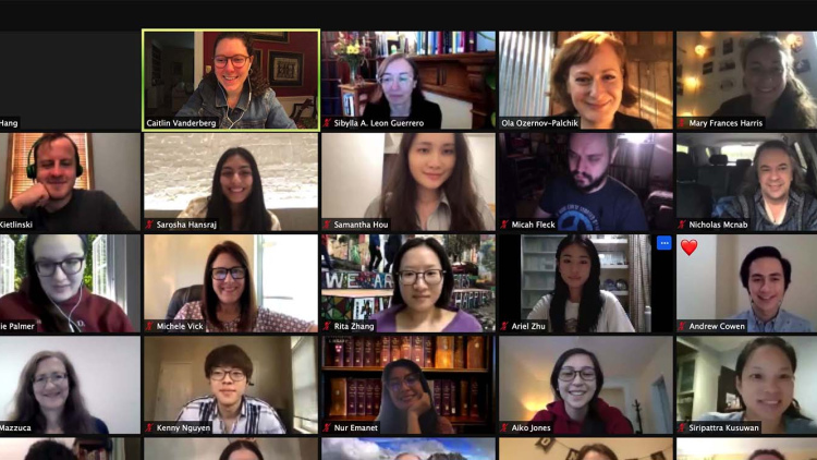 MBE cohort on Zoom