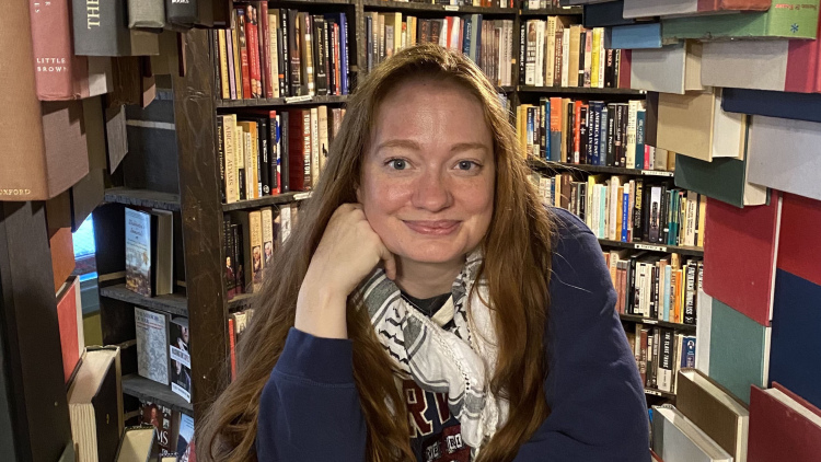 Catherine Pitcher at the Last Bookstore