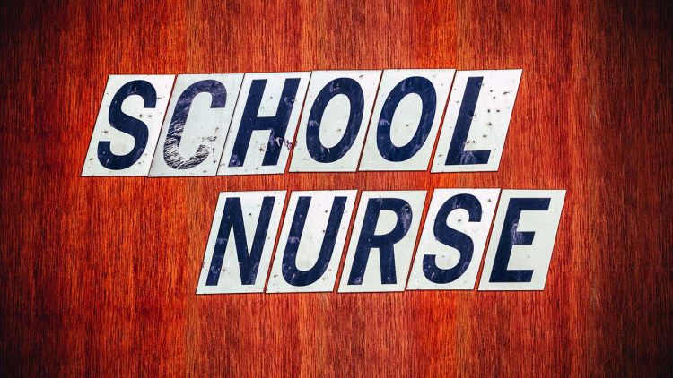 School nurse door