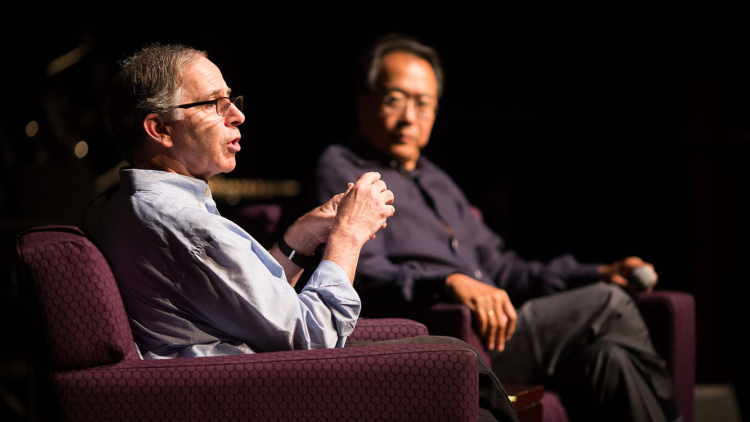 Steve Seidel and Yo-yo Ma