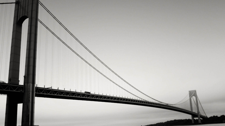 B&W Bridge Representing "Bridge Across Differences"