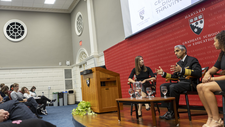 Center on Digital Thriving event with Vivek Murthy