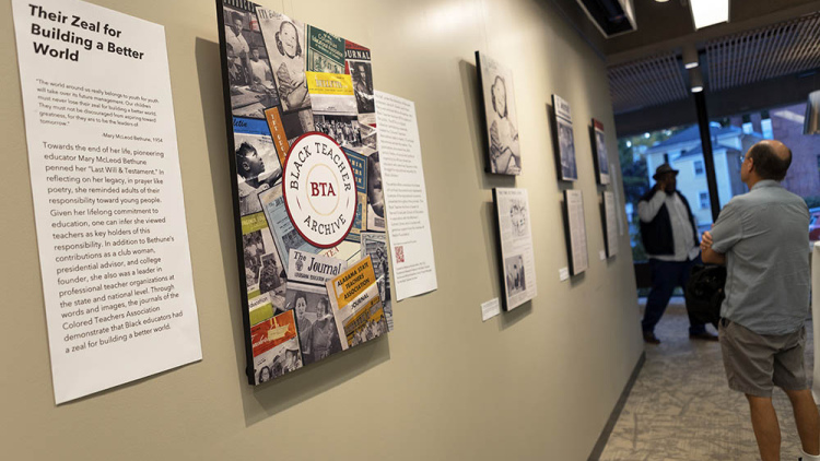 Black Teacher Archive Gallery Event