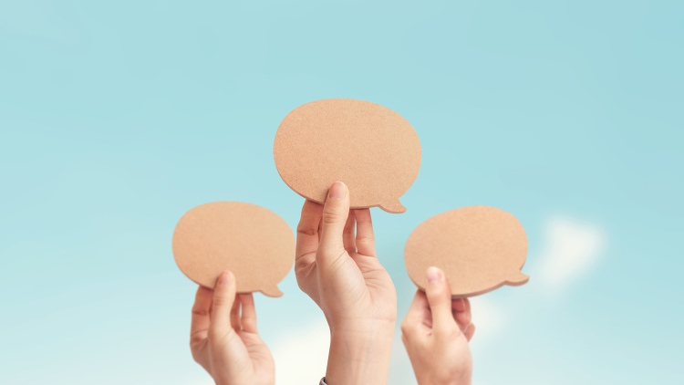 Conversation bubbles