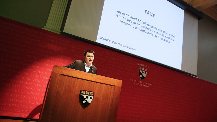 Jose Antonio Vargas at the Askwith Education Forum