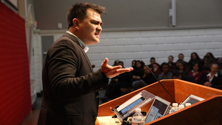 Jose Antonio Vargas at the Askwith Education Forum