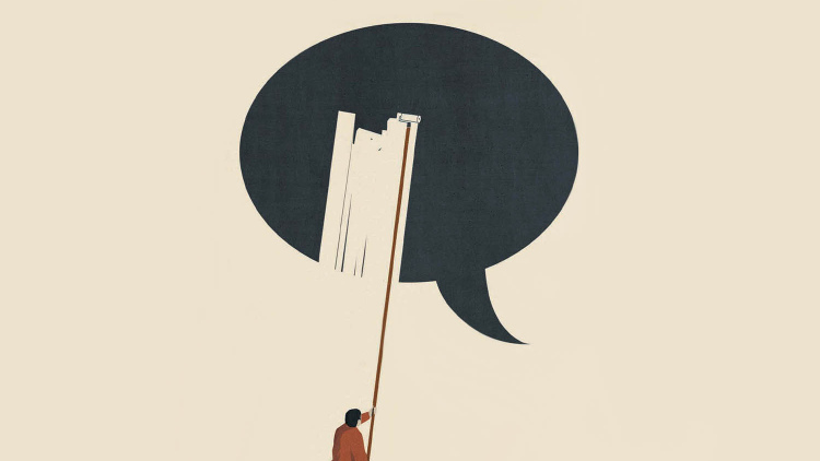 Thought bubble illustration by Andrea Ucini