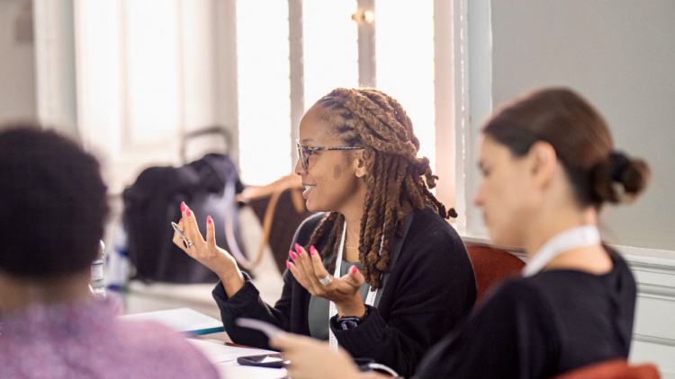 Woman at the EdRedesign convening