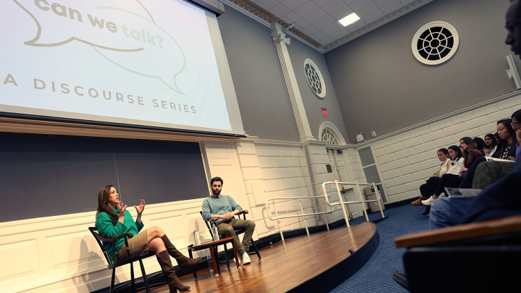 Can We Talk? event in Askwith Hall