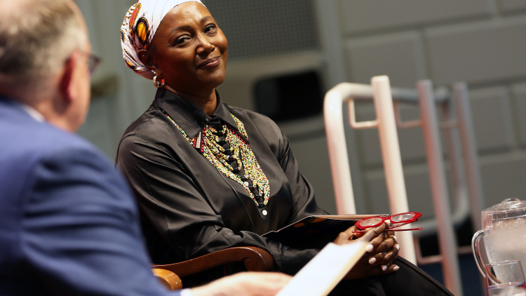 Monique Couvson at the Askwith Education Forum