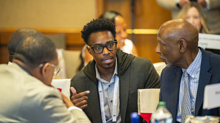 Table chat with Geoffrey Canada
