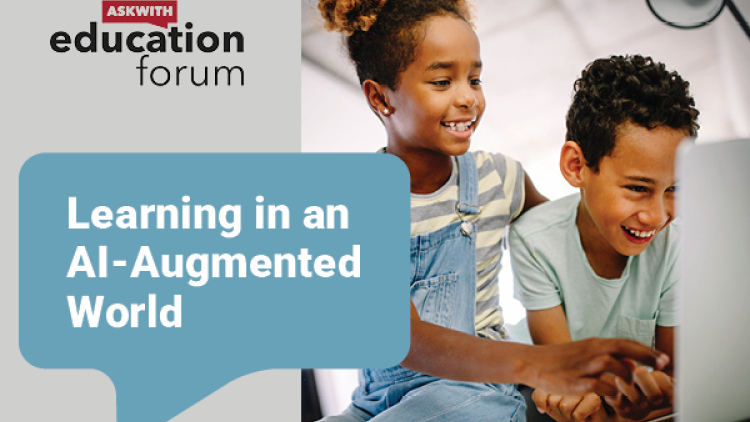 Children at a computer