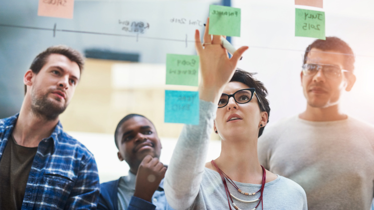 adults working together