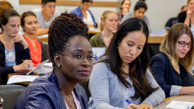 Participants sitting in the CLHE program