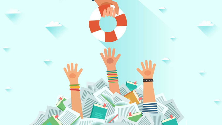 Reducing Stress illustration