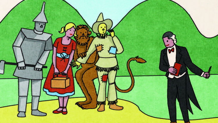 Wizard of Oz illustration