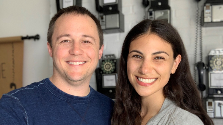 Logan Smalley, Ed.M.'08, and Stephanie Kent
