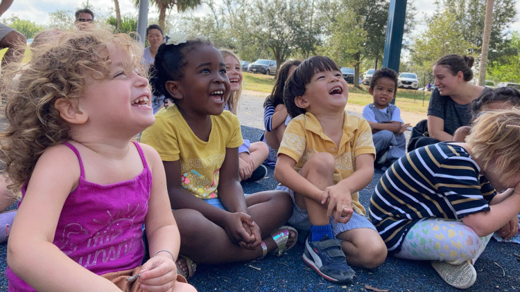 Children in class