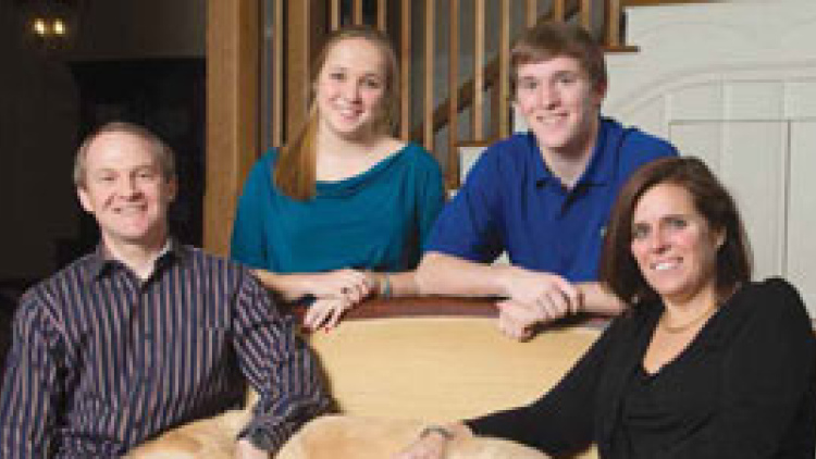 The Loughlin family. photo by Martha Stewart