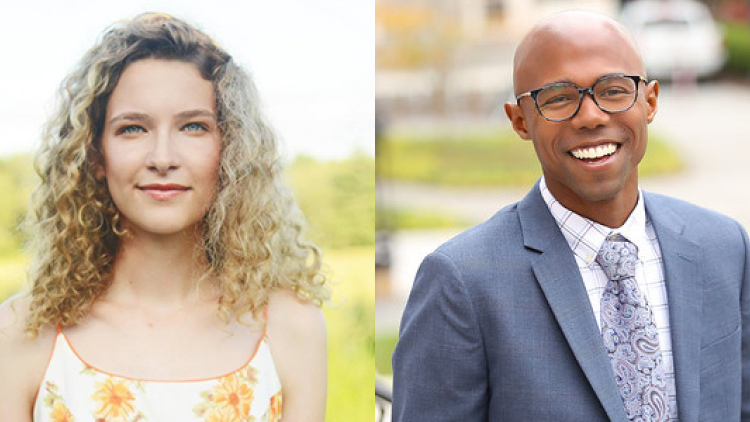 Photo of Madeline Lessing and Domonic Rollins