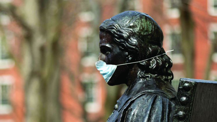 John Harvard mask