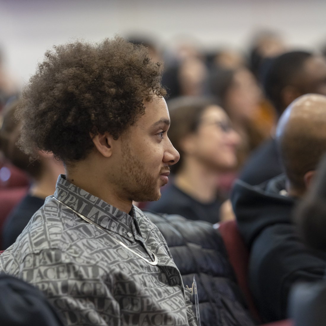 Audience in Askwith Lecture Hall HGSE