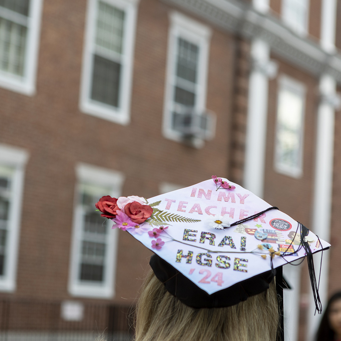 Teacher era mortar board