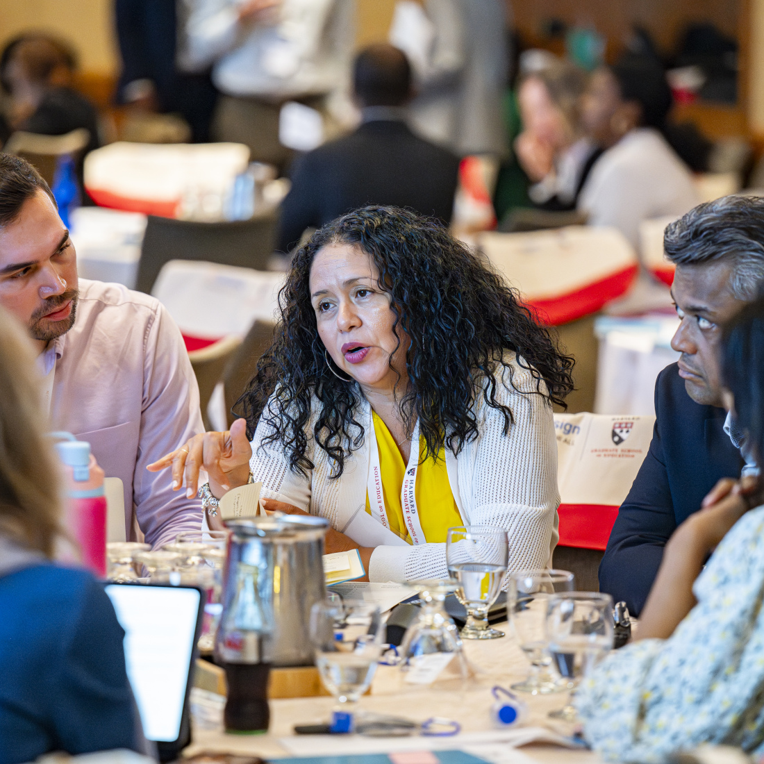 Group conversation at the EdRedesign Summer Institute