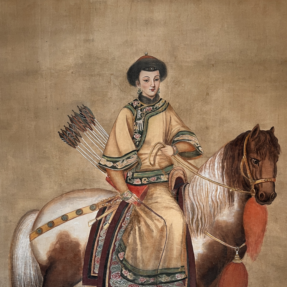Painting of Minhui, a Qing Dynasty Empress 