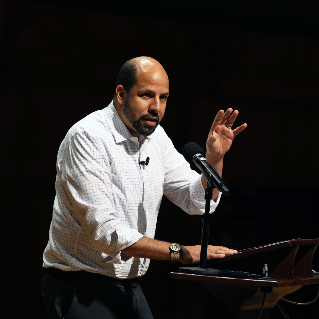 Eric Soto-Shed in Sanders Theatre