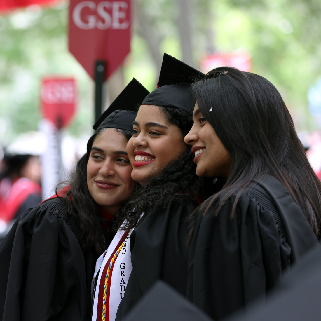 HGSE students at Harvard's 2025 Commencement
