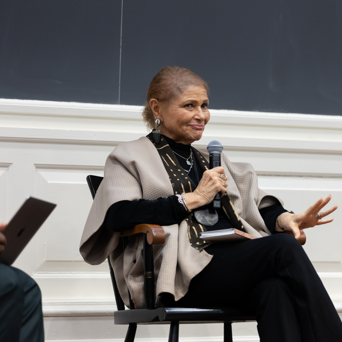 Lisa Delpit addresses the AOCC crowd at Friday's keynote address.