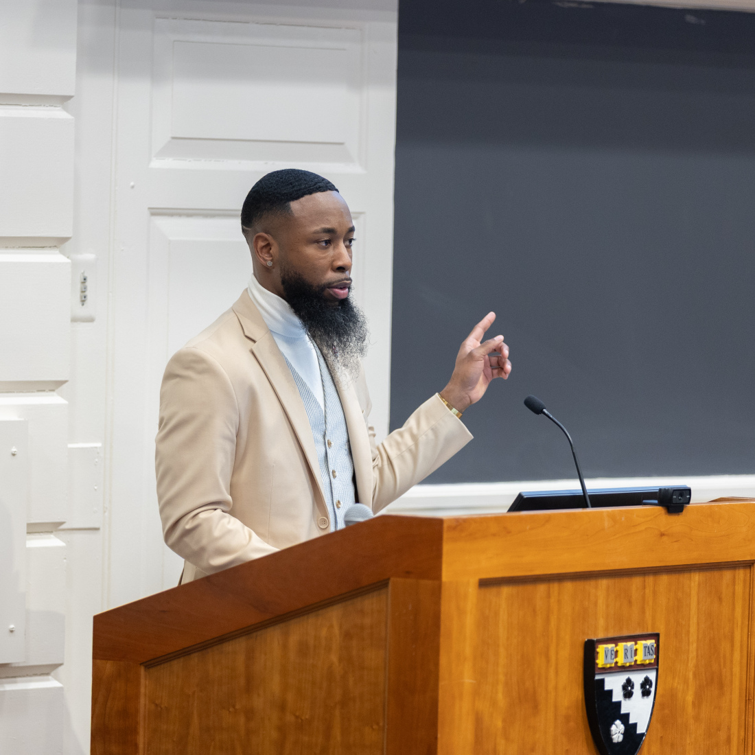 AOCC Student Co-Chair Johnny Reed.