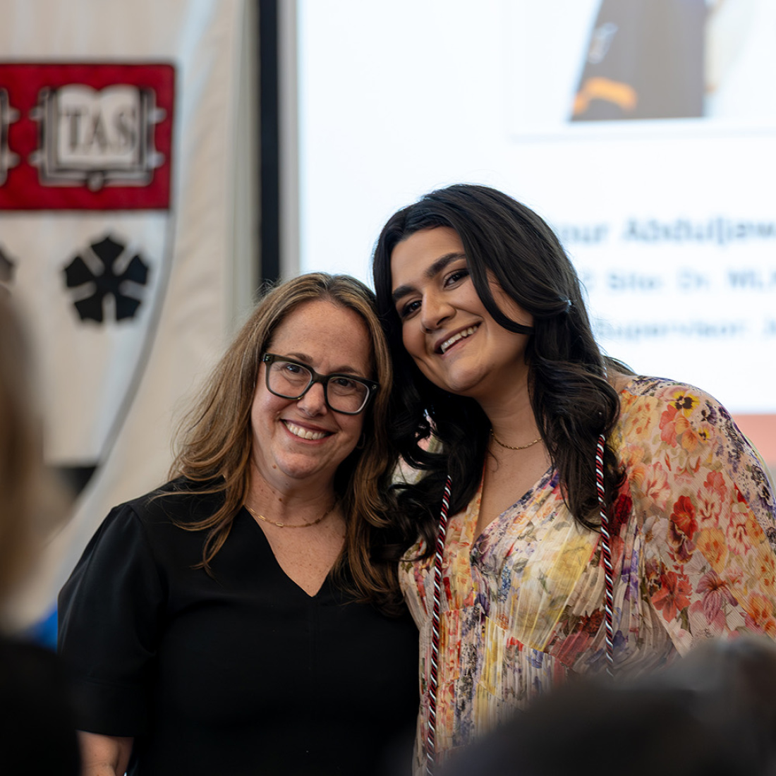 Mandy Savitz-Romer with graduate