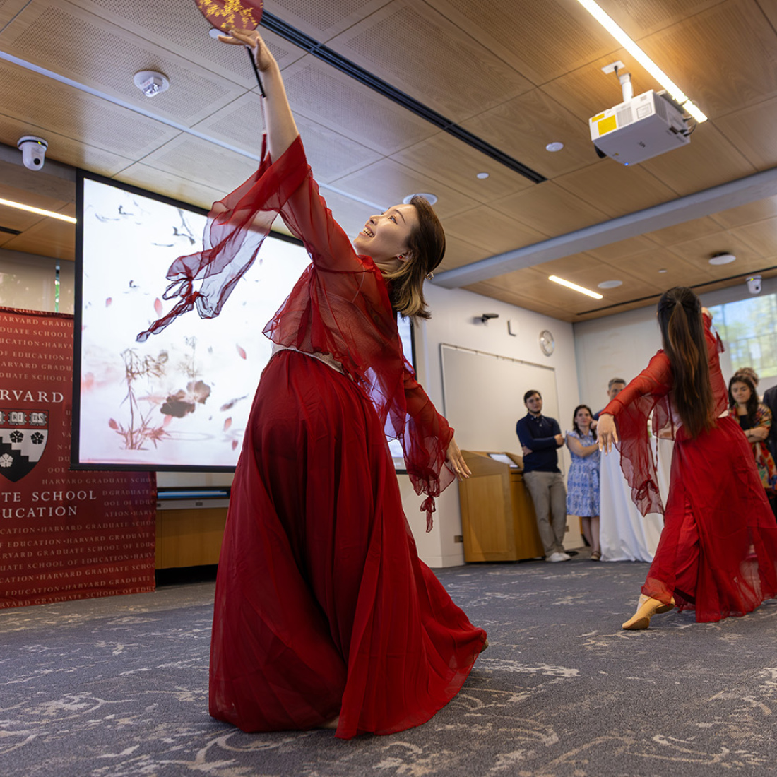 Dancers at International Graduate Celebration
