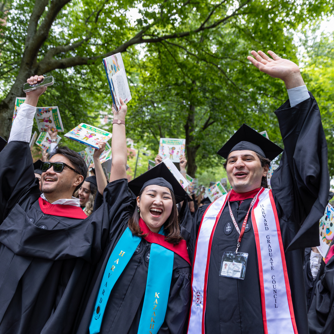 HGSE students at Commencement