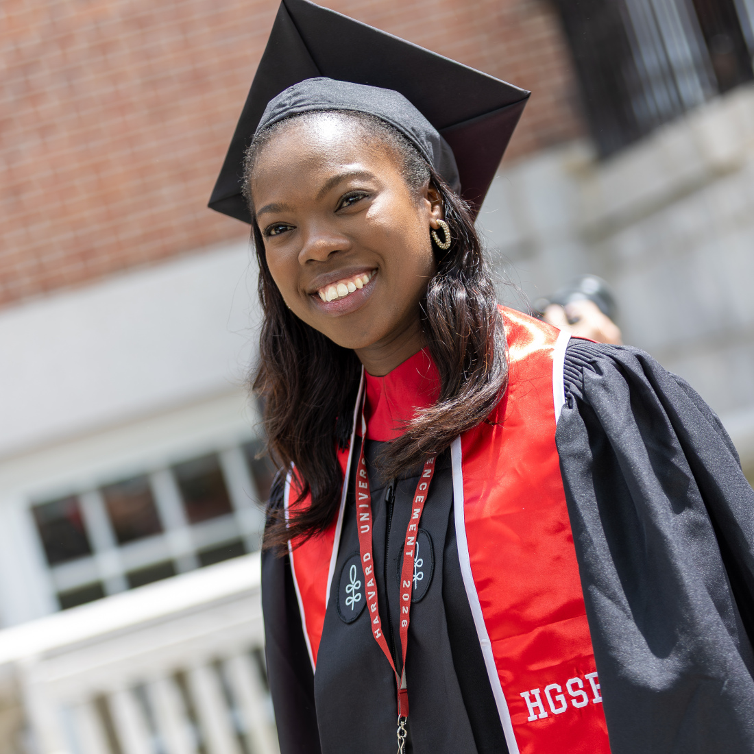 Master's student at the 2026 Diploma Ceremony