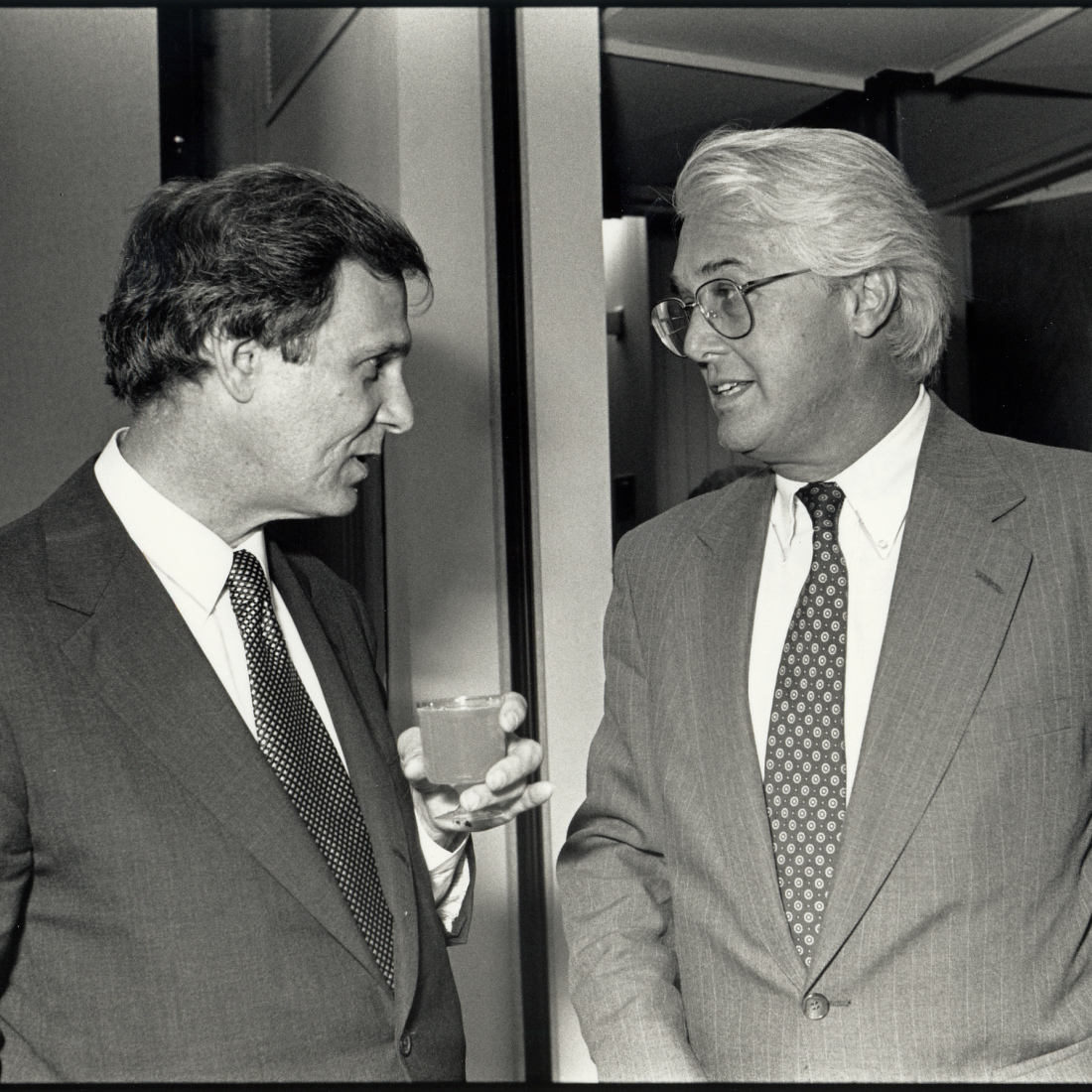 Joel Monell with Neil Rudenstine